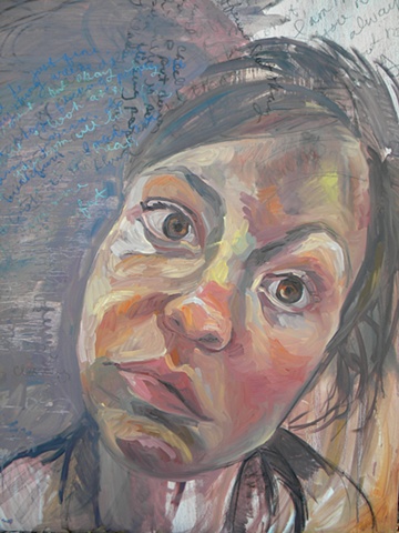 "Month Five: The words, "I'm Pregnant" are still stuck in your throat but they come out anyway because your belly is already out there. Just remember what sweet Dad said in month two and that Dad is a very smart man."