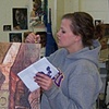 Working on Senior Exhibition
East Carolina University, 2009