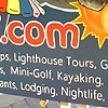 Commercial Sign. Beachtix.com, Atlantic Beach Causeway 