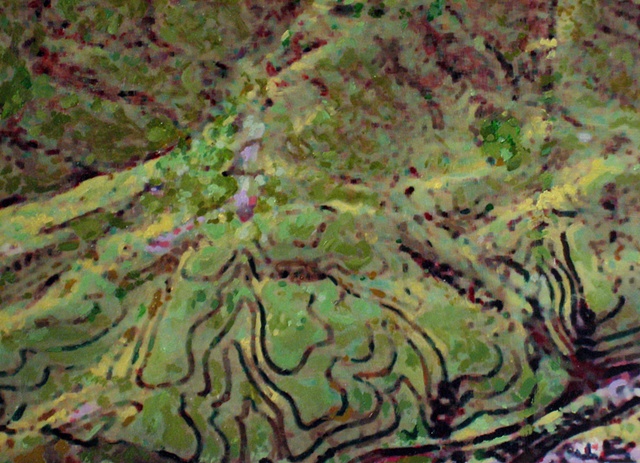 The Steepness of Slopes (detail)