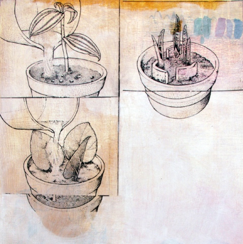 The Substitute Garden (container detail)
