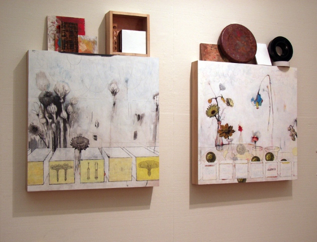 Coda I and II (installation view with appendages)