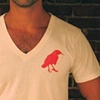Red Starling V-Neck
