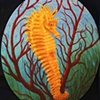 Yellow Seahorse