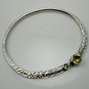 Silver Hoop Bracelet