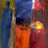 Figure in Blue