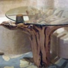 Counter Height Stump Tree