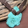 Turquoise Slab Necklace