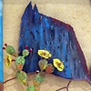 Shiprock with Cactus