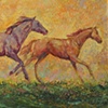 Horses Running