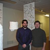 Curator Mike Vogt & artist Earle Swope