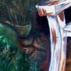 secret garden view closeup