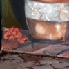 closeup view of planter and tile