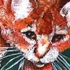 A woman and her kitty