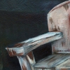 close up of bench