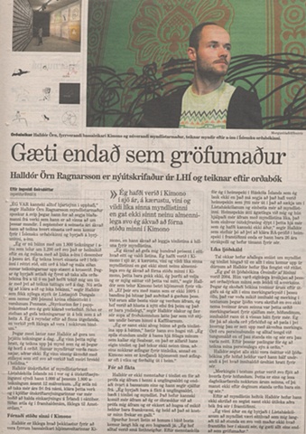 INTERVIEW IN MORGUNBLADID