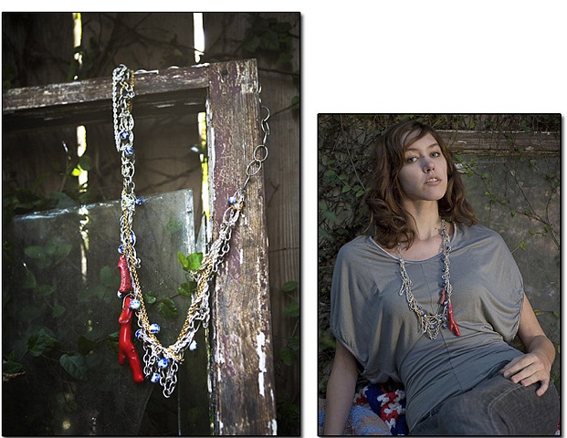 Blue Willow Necklace