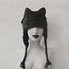 Meow Meow (uncropped b7w)