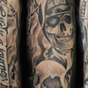 Tattoos Blk & Grey