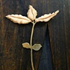 Budding Leaf Brooch