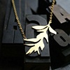 Eucalyptus Necklace.