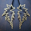 Begonia Outline Earrings