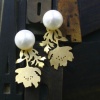 Anemone Pearl Earrings