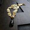 Rose Leaf Necklace.