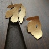 Sweet Horse Chestnut Droop Earrings