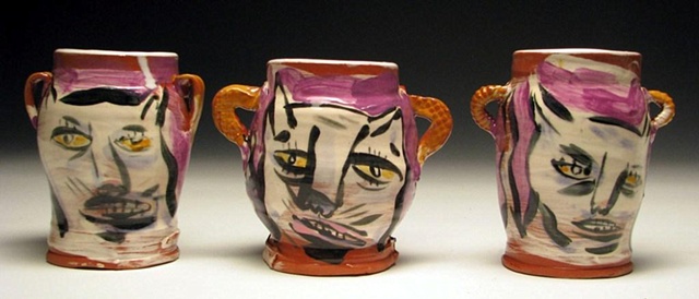 Six Cats, Purple