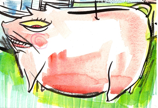 Leonardski Pigglie Left - one of many