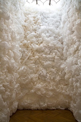 Futility Tower 1 
(detail of installation, interior)