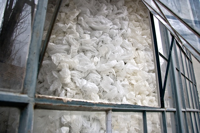 Glacial Cocoon (detail from exterior)