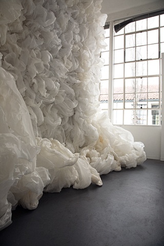 Glacial Cocoon Site Specific Installation Modesto Covarrubias