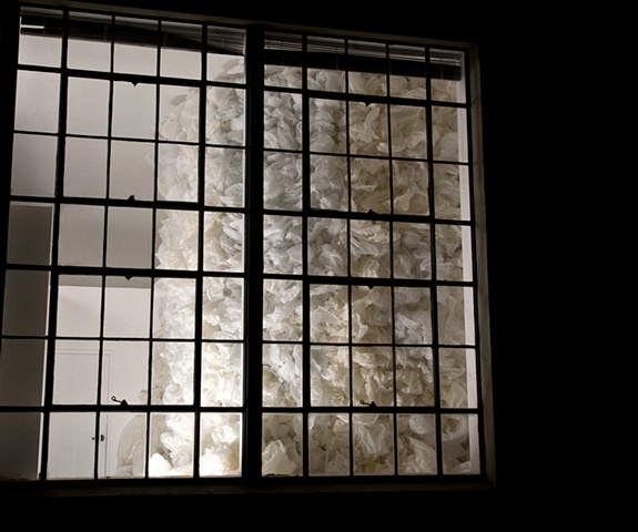 Glacial Cocoon Site Specific Installation Modesto Covarrubias
