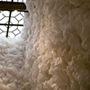Futility Tower 1
(detail of installation, interior, from the ground looking up)