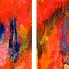 My Ever Changing Moods, 3 (diptych)