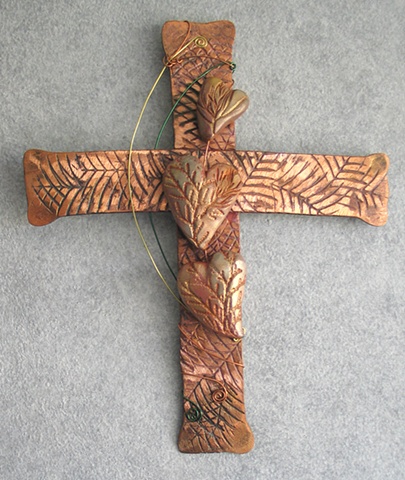 3 HEARTS W/ CEDAR IMPRESSIONS