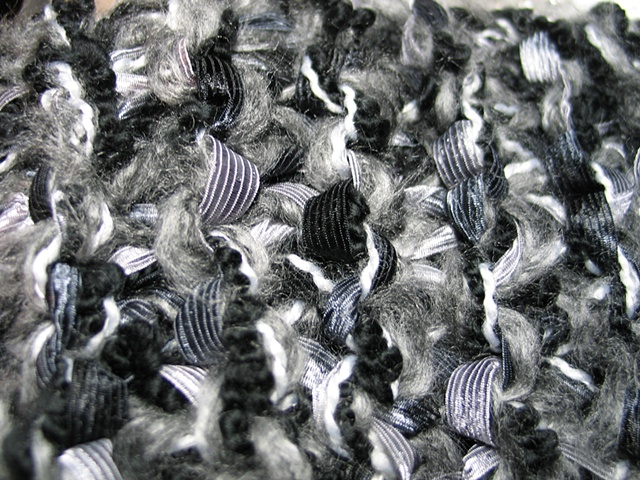 hand knit scarf