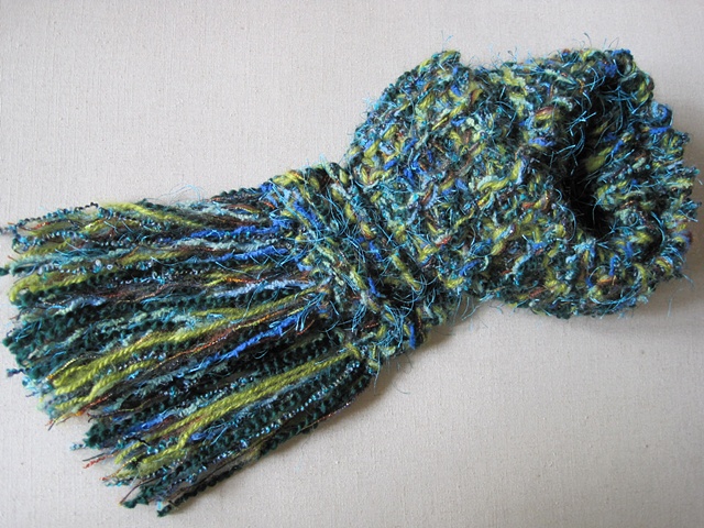 knitted scarf