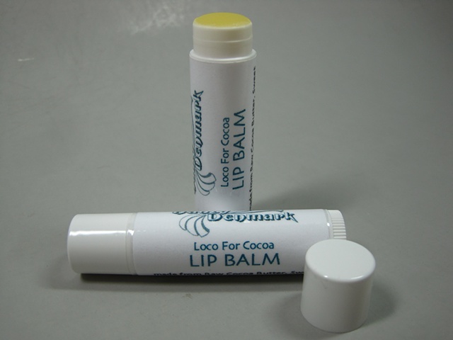 cocoa butter lip balm
