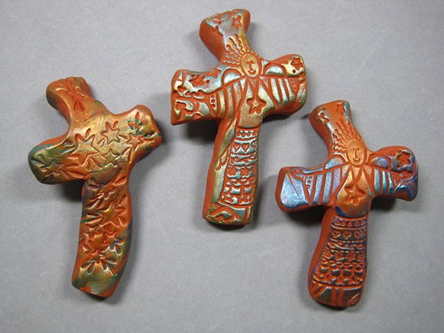 hand crosses