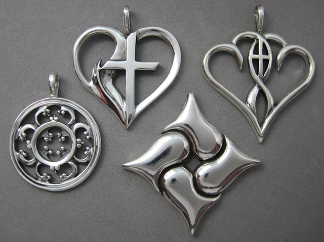 STERLING SILVER RELIGIOUS SYMBOL JEWELRY Nancy Denmark