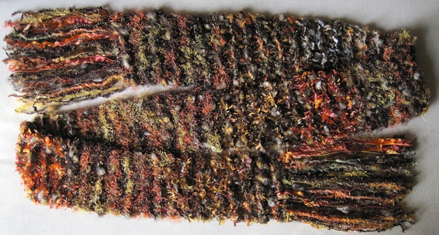 BROWN VARIATIONS W/ ORANGE & GOLD FULL VIEW
