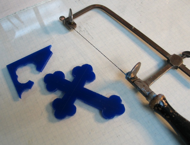 WAX FORM CUTOUT COMPLETE
