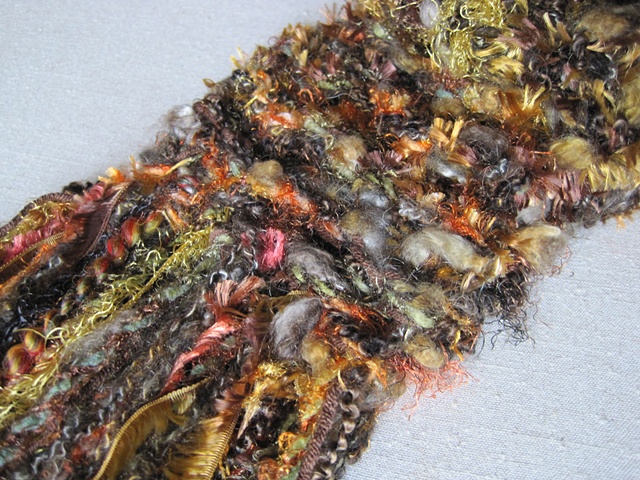 BROWN VARIATIONS W/ ORANGE & GOLD
CLOSE UP VIEW