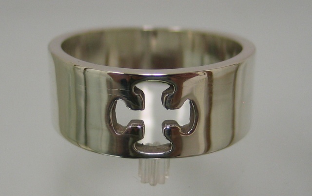HR38  BAND WITH CUT OUT CANTERBURY CROSS