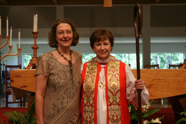 BISHOP HARRISON W/ NANCY DENMARK