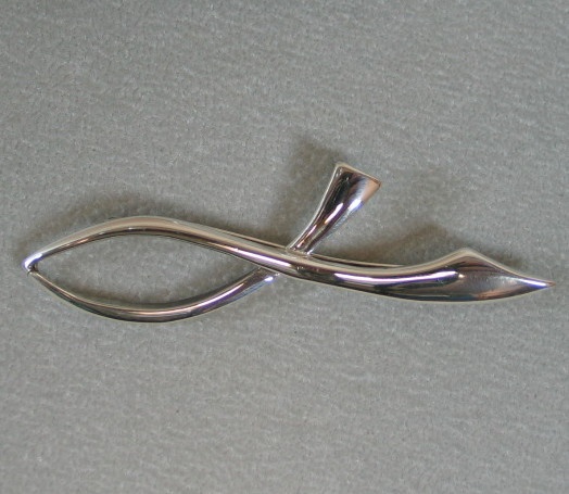 H13 FISHERS OF MEN PIN (large ichthus)