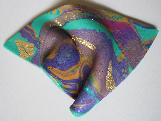 polymer clay pin